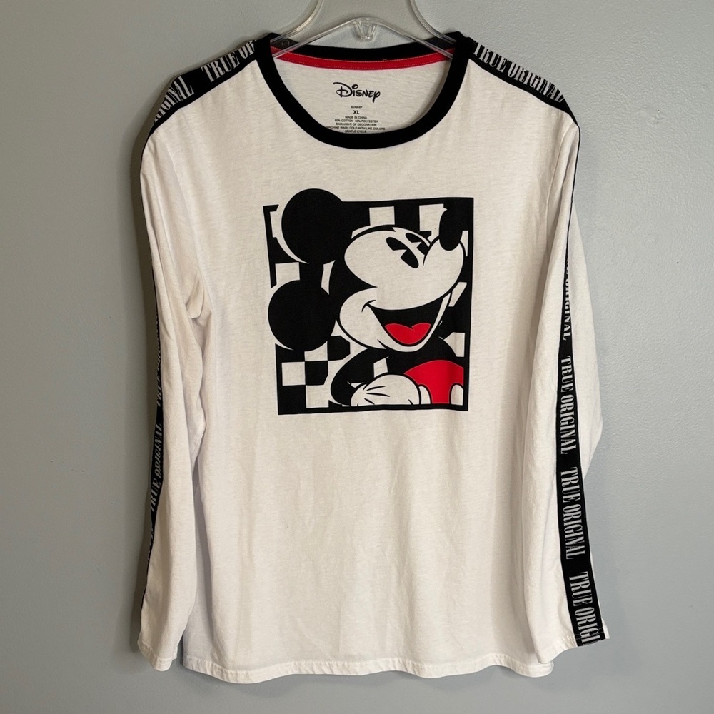 DISNEY MICKEY MOUSE TRUE ORIGINAL LONG SLEEVE T SHIRT